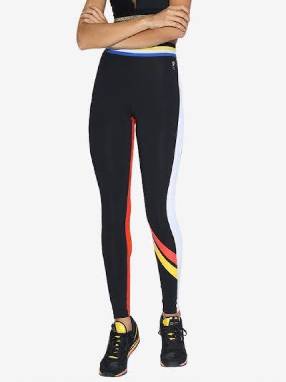 P.E. Nation Mr. Big Shot Legging | Size XS | Colorblock Legging